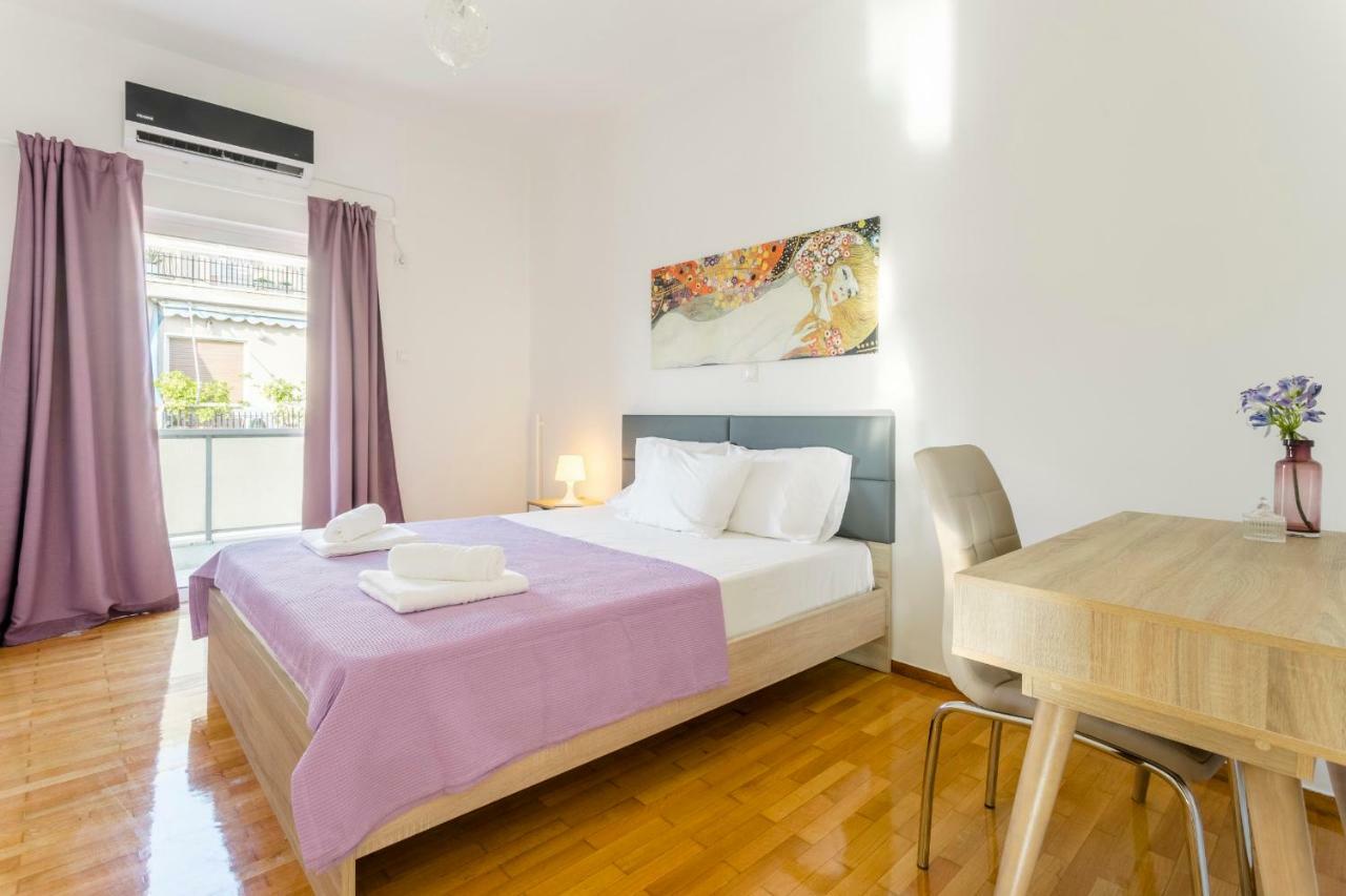Bright 2 Bedrooms Apt. In The Heart Of Athens W Stunning Views To Acropolis Zewnętrze zdjęcie